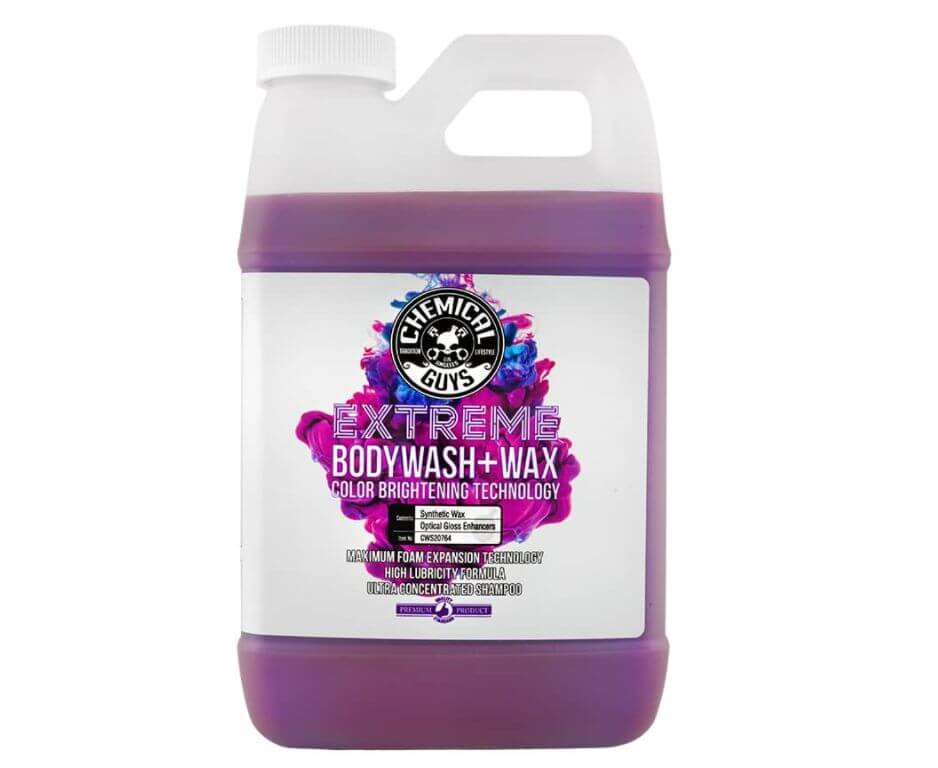 chemical guys body wash and wax ceramic car wash