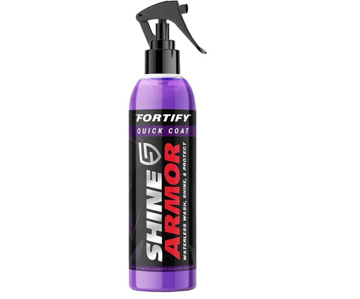 shine armor fortify quick coat waterless car wash