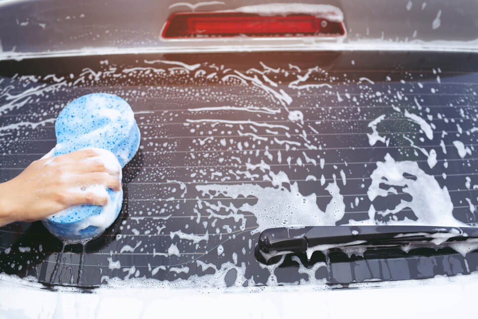  traditional car washing