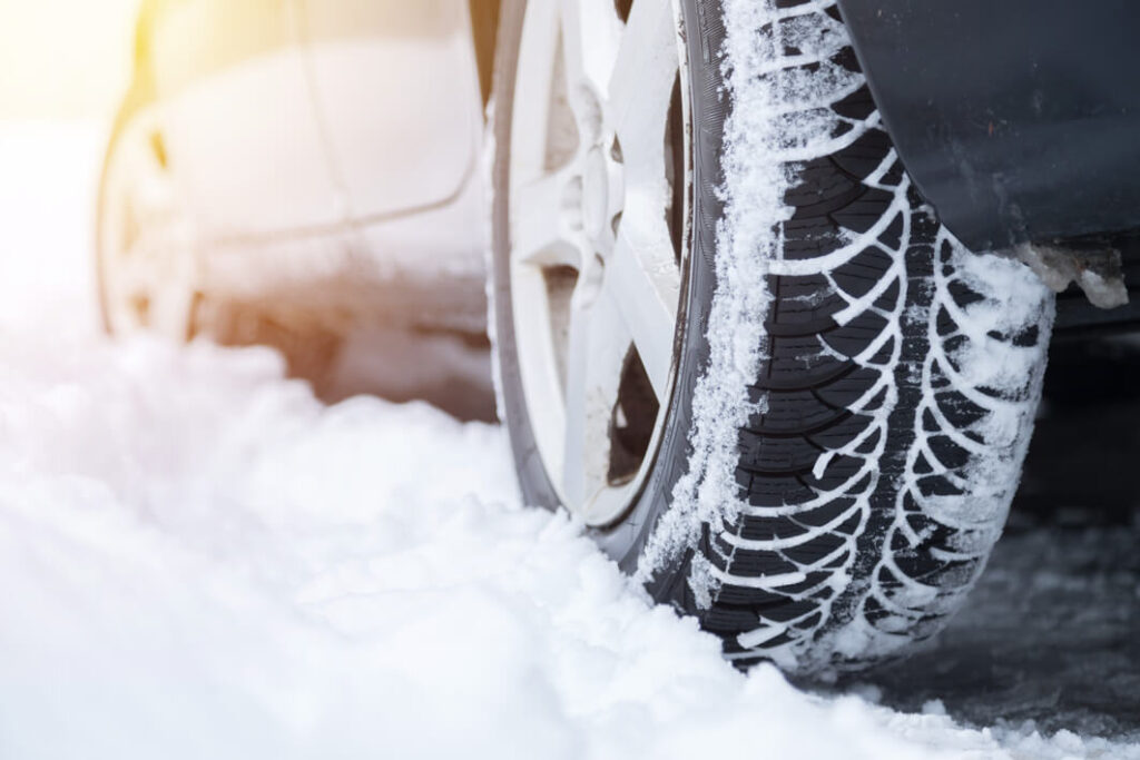 car washing in winter 