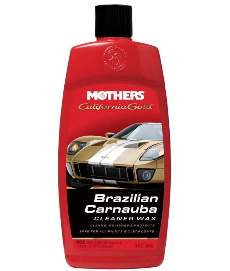 mothers 05701 california gold brazilian carnauba cleaner liquid wax