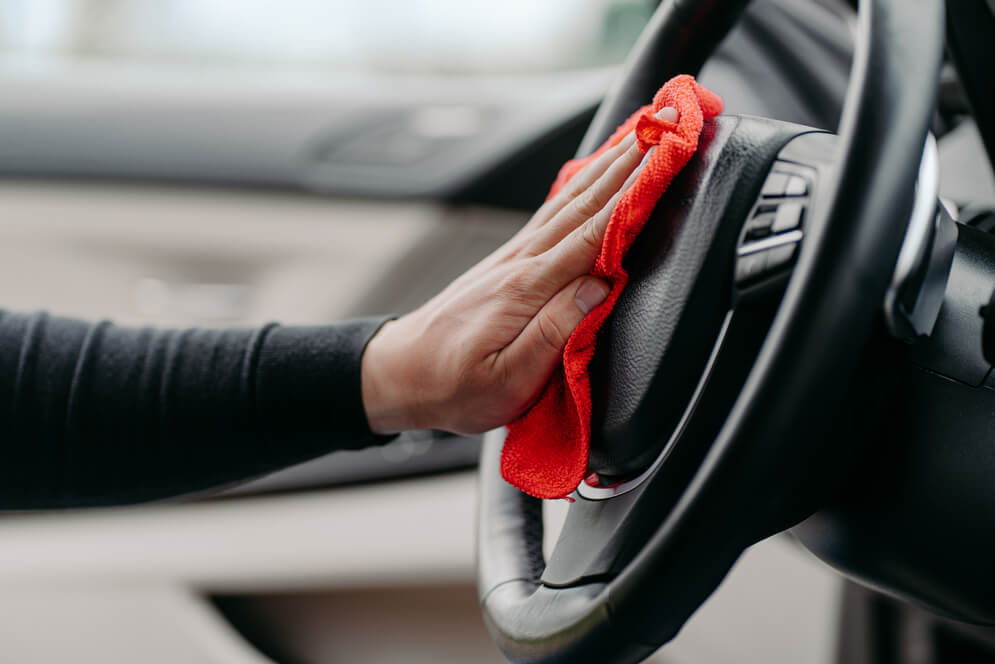 Clean Your Car's Steering Wheel