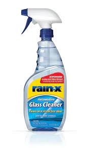 rainX auto glass cleaner