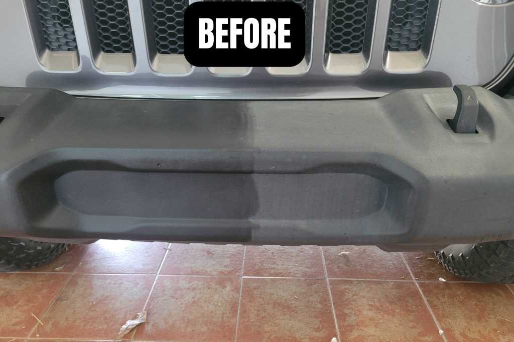 Revive Faded Bumpers And Trim: Restore With F11 Top Coat On