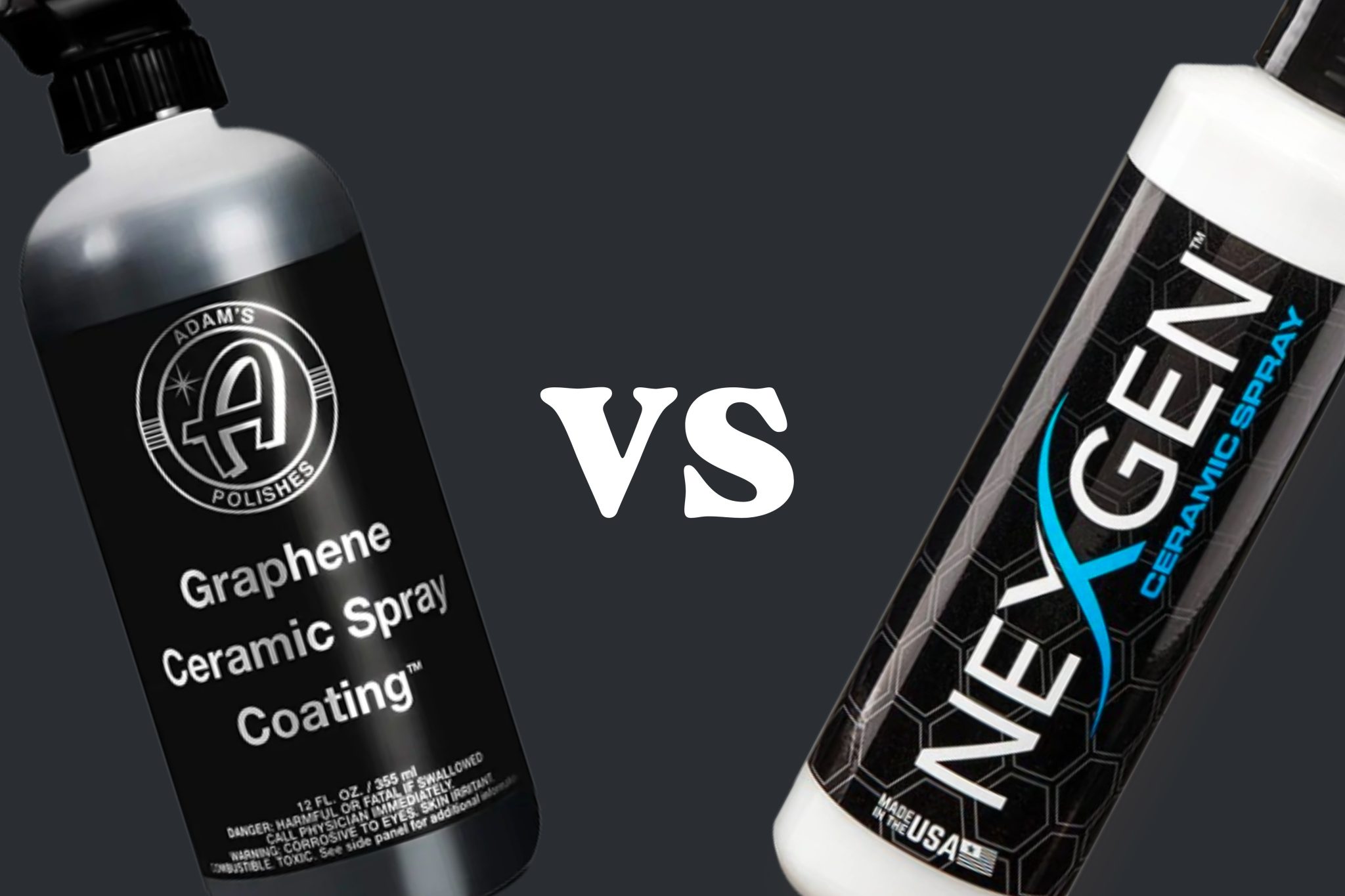 Nexgen Ceramic Spray Vs Adams Graphene Ceramic Spray Coating