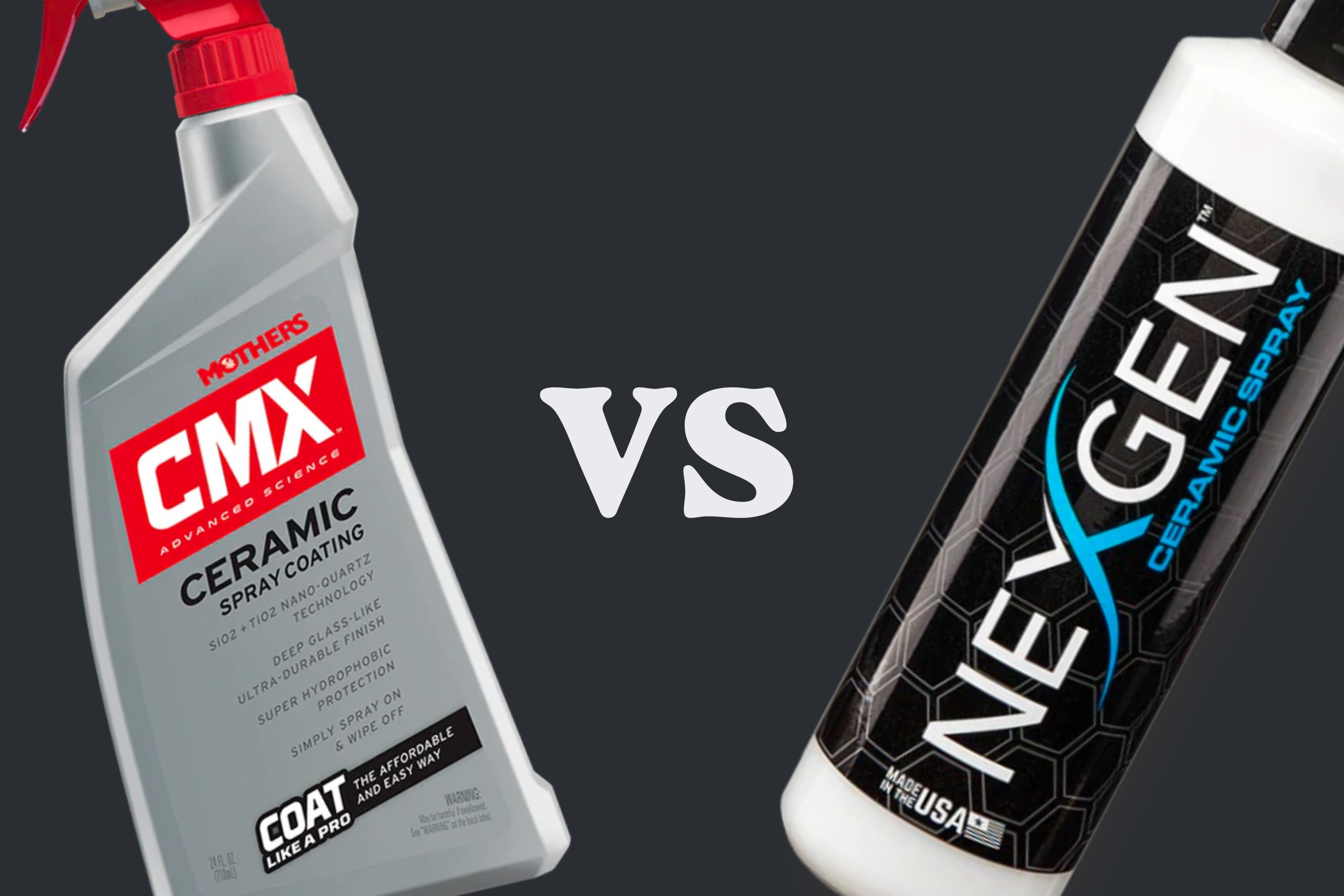 Nexgen Ceramic Spray vs Mother’s Ceramic Spray: Which Product Wins?